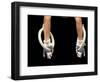 Detail of Male Gymnasts Hands on the Rings-Paul Sutton-Framed Photographic Print