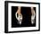 Detail of Male Gymnasts Hands on the Rings-Paul Sutton-Framed Photographic Print