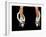 Detail of Male Gymnasts Hands on the Rings-Paul Sutton-Framed Photographic Print