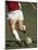 Detail of Male Soccer Player with the Ball-null-Mounted Photographic Print