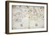 Detail of Map of Aegean Sea, from Nautical Atlas, 1571-Joan Martines-Framed Giclee Print