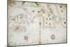 Detail of Map of Aegean Sea, from Nautical Atlas, 1571-Joan Martines-Mounted Giclee Print