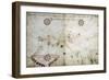 Detail of Map of North East Atlantic, from Nautical Atlas, 1571-Joan Martines-Framed Giclee Print