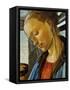Detail of Mary from Madonna of the Eucharist-Sandro Botticelli-Framed Stretched Canvas