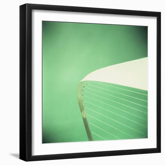 Detail of Millennium Bridge (Blinking Eye), Newcastle Upon Tyne, Tyne and Wear, England, UK-Lee Frost-Framed Photographic Print