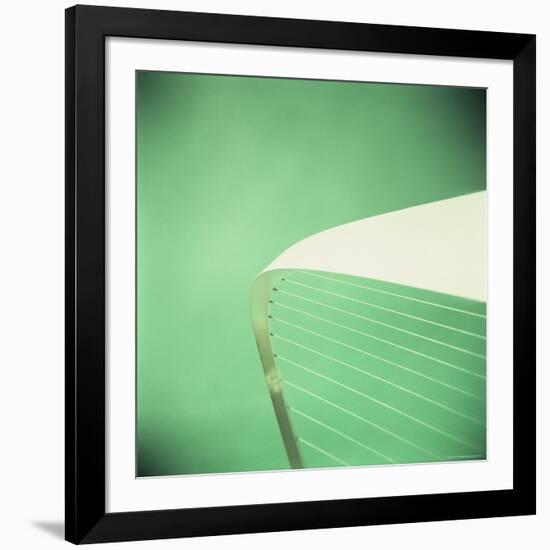 Detail of Millennium Bridge (Blinking Eye), Newcastle Upon Tyne, Tyne and Wear, England, UK-Lee Frost-Framed Photographic Print