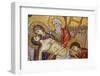 Detail of mosaic of the Burial of Jesus Christ showing Jesus taken down from the cross-Godong-Framed Photographic Print