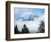 Detail of Mountain Peaks, Vrsic Pass, Julian Alps, Triglav National Park, Upper Carniola, Slovenia-Ben Pipe-Framed Photographic Print