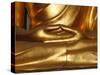 Detail of Mudra, Buddha Statue, Paris, France, Europe-null-Stretched Canvas