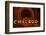 Detail of Neon Sign on Chicago Theater, Chicago, Illinois-null-Framed Photographic Print