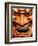 Detail of Noh Mask, Kyoto, Japan-Frank Carter-Framed Photographic Print