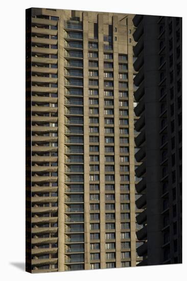 Detail of One of the Tower Blocks at the Grade Ii Listed Complex of the Barbican London Ec2 England-Natalie Tepper-Stretched Canvas