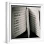 Detail of Page Music-Edoardo Pasero-Framed Photographic Print