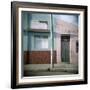 Detail of Painted Walls, Cienfuegos, Cuba, West Indies, Central America-Lee Frost-Framed Photographic Print