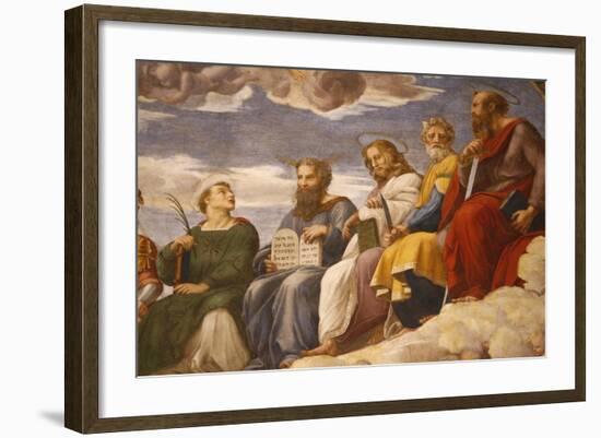 Detail of Painting of the Disputation over the Most Holy Sacrament-Godong-Framed Photographic Print