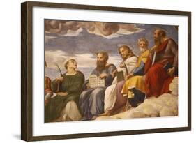 Detail of Painting of the Disputation over the Most Holy Sacrament-Godong-Framed Photographic Print