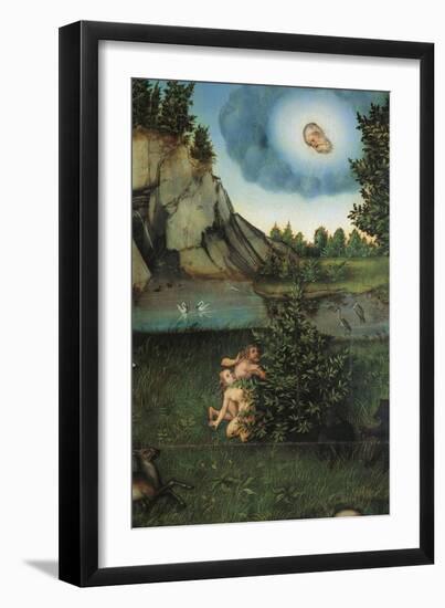 Detail of Paradise, C.1530-Lucas the Elder Cranach-Framed Giclee Print