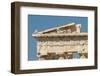 Detail of Parthenon on the Acropolis in Athens Greece-jirivondrous-Framed Photographic Print