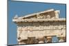 Detail of Parthenon on the Acropolis in Athens Greece-jirivondrous-Mounted Photographic Print