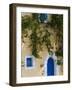 Detail of Pastel Colored Condo, Assos, Kefalonia, Ionian Islands, Greece-Walter Bibikow-Framed Photographic Print
