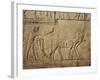 Detail of Pharaoh Ploughing in the Fields of Irau and Receiving the Harvest Offered by the Farmers-null-Framed Giclee Print