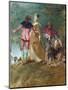 Detail of Pilgrimage on the Isle of Cythera-Antoine Watteau-Mounted Giclee Print