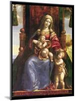 Detail of Polyptychon, Virgin & Child with Infant St.John, (Altarpiece)-Dosso Dossi-Mounted Giclee Print