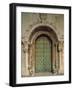 Detail of Portal of Cathedral of San Nicola Pellegrino, Trani, Apulia, Italy, 12th Century-null-Framed Giclee Print