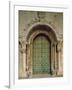 Detail of Portal of Cathedral of San Nicola Pellegrino, Trani, Apulia, Italy, 12th Century-null-Framed Giclee Print