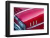 Detail of red 57 Chevrolet Bel Air in Habana, Havana, Cuba-Janis Miglavs-Framed Photographic Print