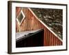 Detail of Red Barn, Whitman County, Washington, USA-Julie Eggers-Framed Photographic Print