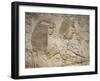 Detail of Relief Decorations of Hypostyle Hall, Ramos and His Wife-null-Framed Giclee Print