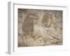 Detail of Relief Decorations of Hypostyle Hall, Ramos and His Wife-null-Framed Giclee Print