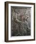 Detail of Relief Depicting Figure of Guardian Lion, from Ancient Nineveh, Iraq-null-Framed Giclee Print