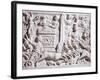 Detail of Relief Depicting Races in Circus,-null-Framed Giclee Print