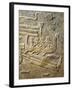 Detail of Relief Depicting Transportation of Cedar Wood by Boats, from Palace of Sargon-null-Framed Giclee Print