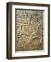 Detail of Relief Depicting Transportation of Cedar Wood by Boats, from Palace of Sargon-null-Framed Giclee Print