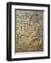 Detail of Relief Depicting Transportation of Cedar Wood by Boats, from Palace of Sargon-null-Framed Giclee Print