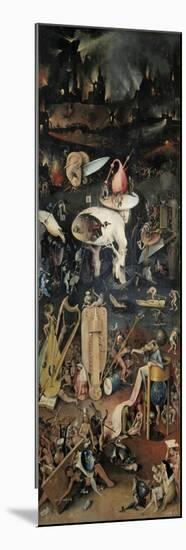 Detail of Right Panel Garden of Earthly Delights-Hieronymus Bosch-Mounted Giclee Print