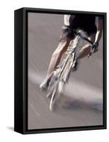 Detail of Road Cyclist-null-Framed Stretched Canvas