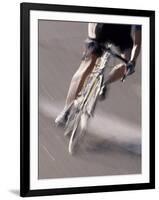 Detail of Road Cyclist-null-Framed Photographic Print