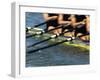 Detail of Rowers in Action-null-Framed Photographic Print