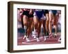 Detail of Runners Legs Competing in a Race-null-Framed Photographic Print