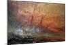 Detail of Sailing Ship from The Slave Ship-J. M. W. Turner-Mounted Giclee Print