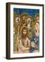 Detail of Saints and Martyrs from Maesta-Simone Martini-Framed Giclee Print