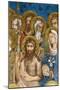 Detail of Saints and Martyrs from Maesta-Simone Martini-Mounted Giclee Print