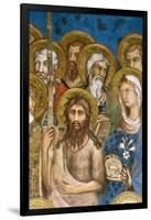 Detail of Saints and Martyrs from Maesta-Simone Martini-Framed Giclee Print