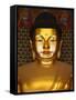 Detail of Sakyamuni Buddha Statue in Main Hall of Jogyesa Temple-Pascal Deloche-Framed Stretched Canvas