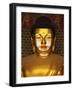 Detail of Sakyamuni Buddha Statue in Main Hall of Jogyesa Temple-Pascal Deloche-Framed Photographic Print