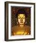 Detail of Sakyamuni Buddha Statue in Main Hall of Jogyesa Temple-Pascal Deloche-Framed Photographic Print